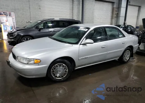 2002 Buick Century Custom из США, поврежденный, VIN 2G4WS52J621248408